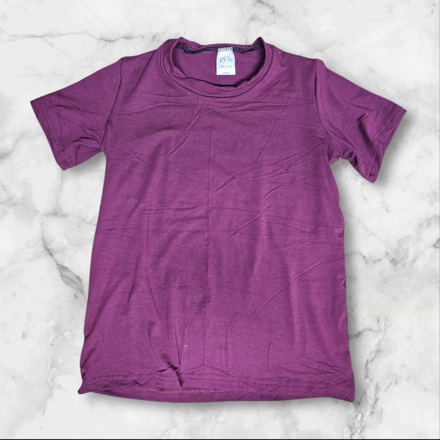 Raspberry | Straight Hem T-Shirt | RTS