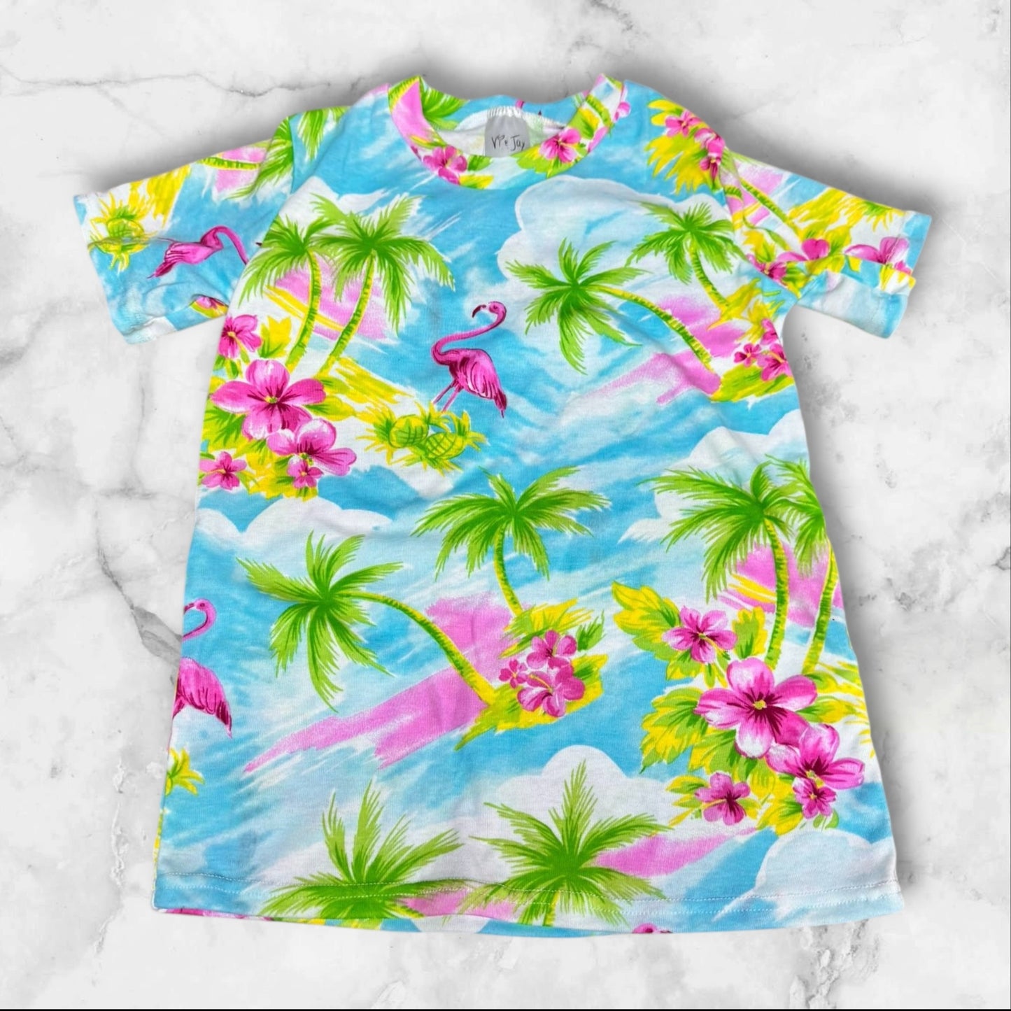 Flamingo | Straight Hem T-Shirt | FLAWED | RTS